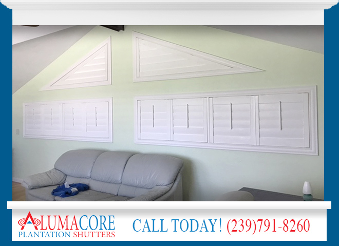 Custom Shutters in and near North Fort Myers Florida