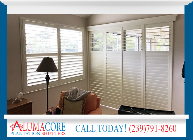 Sliding Glass Door Shutters in and near Lely Florida